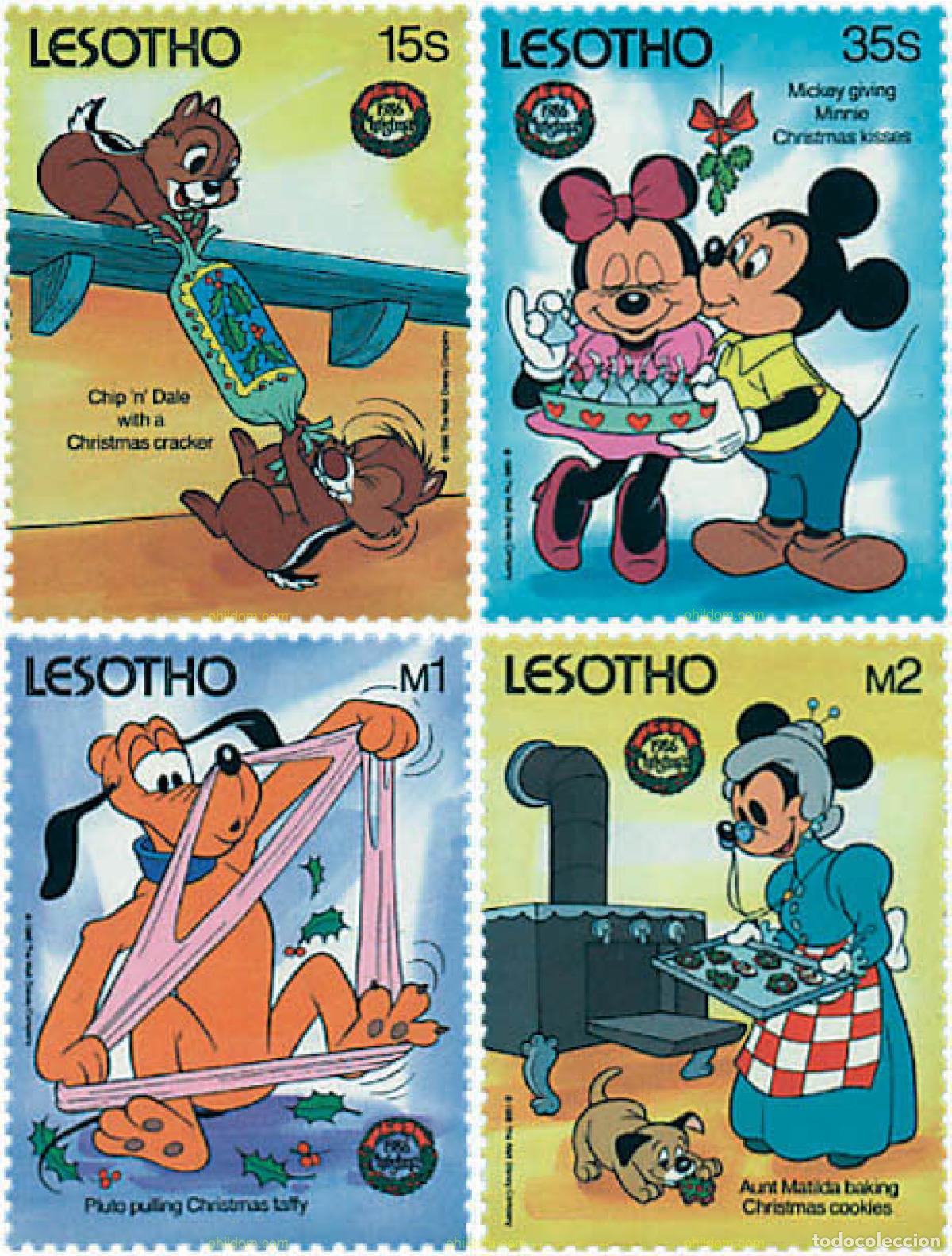Sellos: 47771 MNH LESOTHO 1986 NAVIDAD
