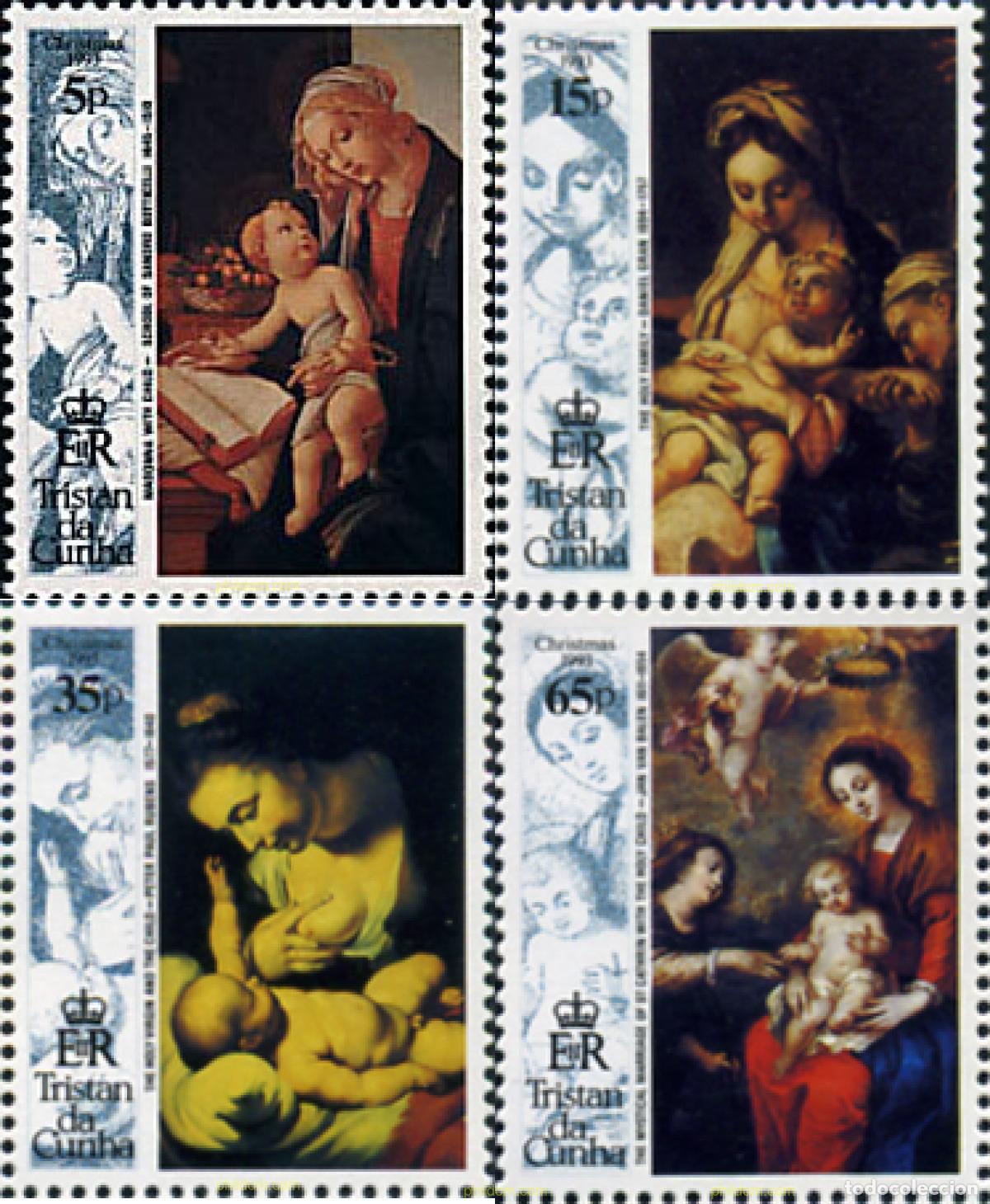Sellos: 42739 MNH TRISTAN DA CUNHA 1993 NAVIDAD