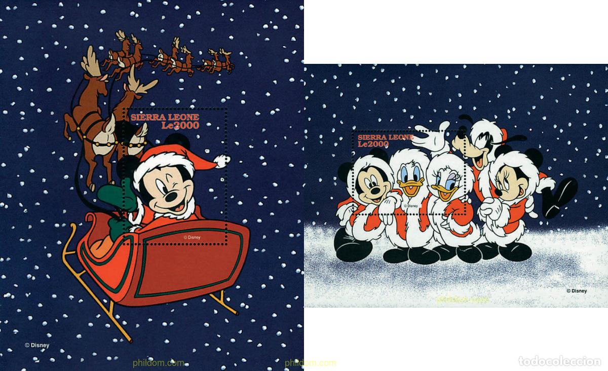 Sellos: 92271 MNH SIERRA LEONA 1997 NAVIDAD. PERSONAJES DE WALT DISNEY