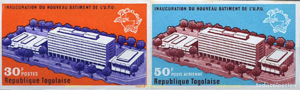 Sellos: 16704 MNH TOGO 1970 NUEVO EDIFICIO DE LA UPU
