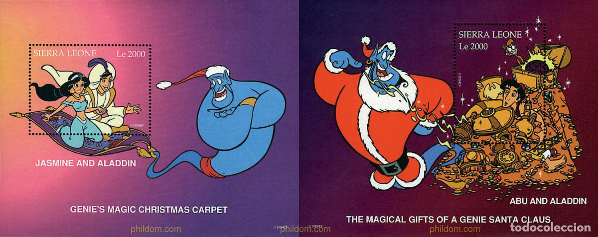 Sellos: 48423 MNH SIERRA LEONA 1997 NAVIDAD. PERSONAJES DE WALT DISNEY
