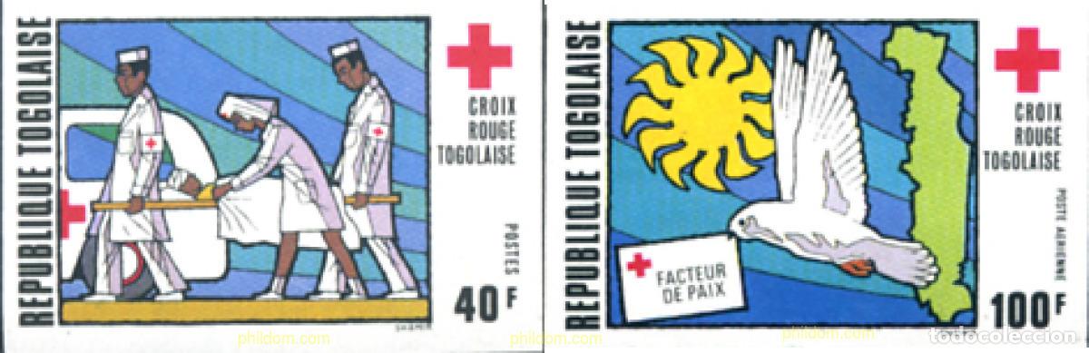 Sellos: 19441 MNH TOGO 1973 CRUZ ROJA TOGOLESA