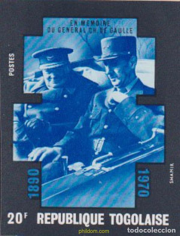 Sellos: 19438 MNH TOGO 1971 CHARLES DE GAULLE