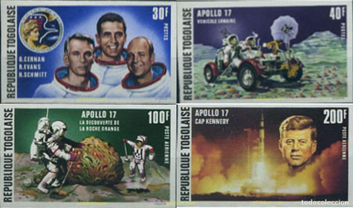 Sellos: 19440 MNH TOGO 1973 APOLLO XVII