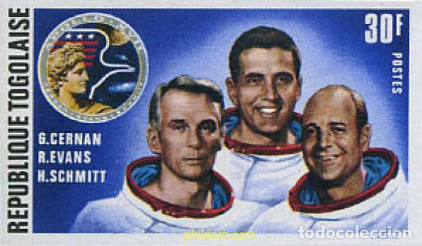 Sellos: 274877 MNH TOGO 1973 APOLLO XVII