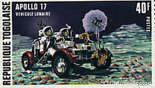 Sellos: 274878 MNH TOGO 1973 APOLLO XVII