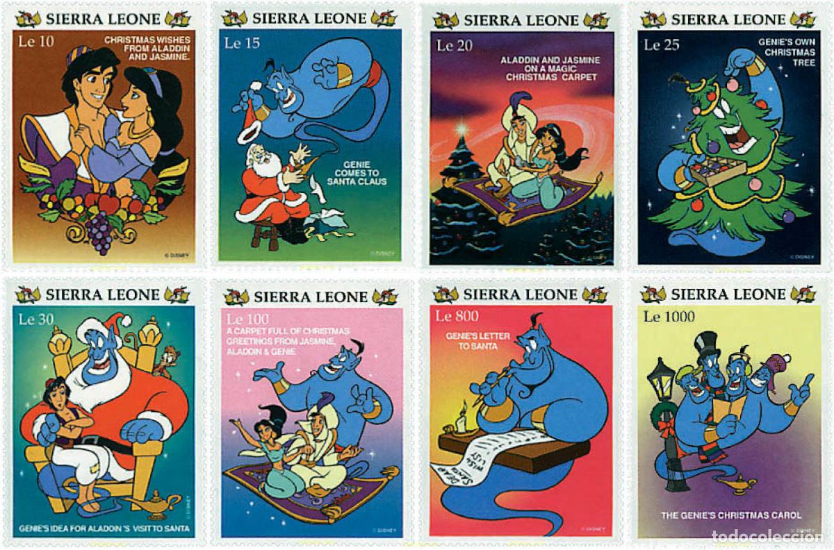 Sellos: 48422 MNH SIERRA LEONA 1997 NAVIDAD. PERSONAJES DE WALT DISNEY