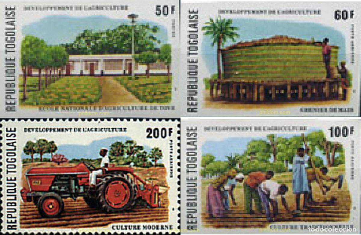 Sellos: 42347 MNH TOGO 1977 DESARROLLO AGRICOLA