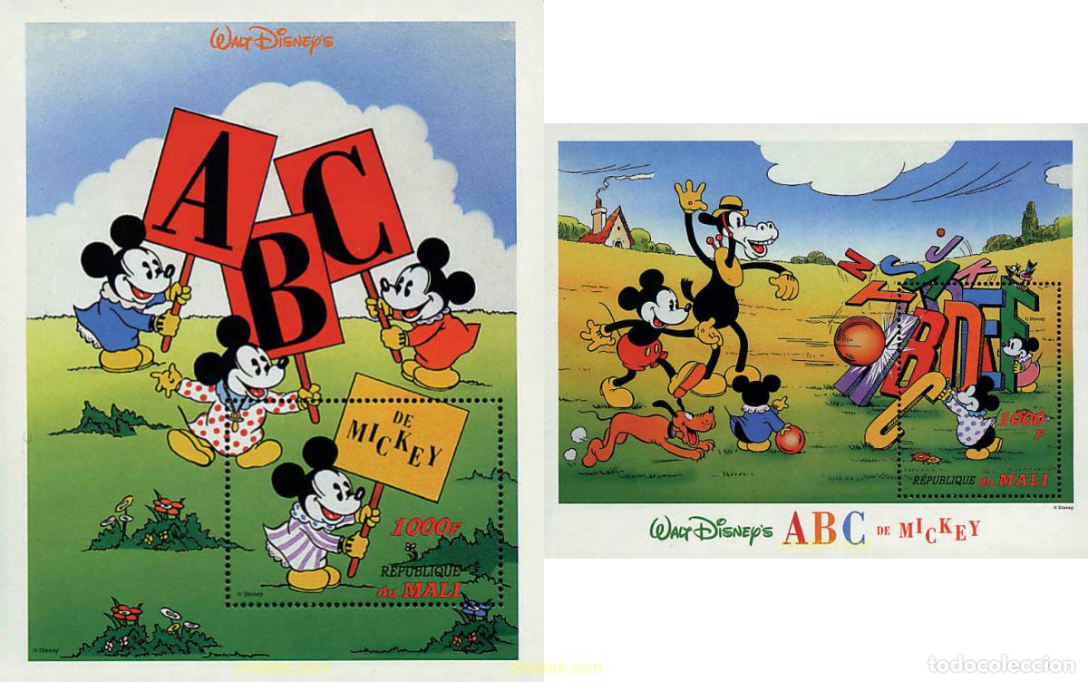 Sellos: 69924 MNH MALI 1996 ABC DE MICKEY MOUSE