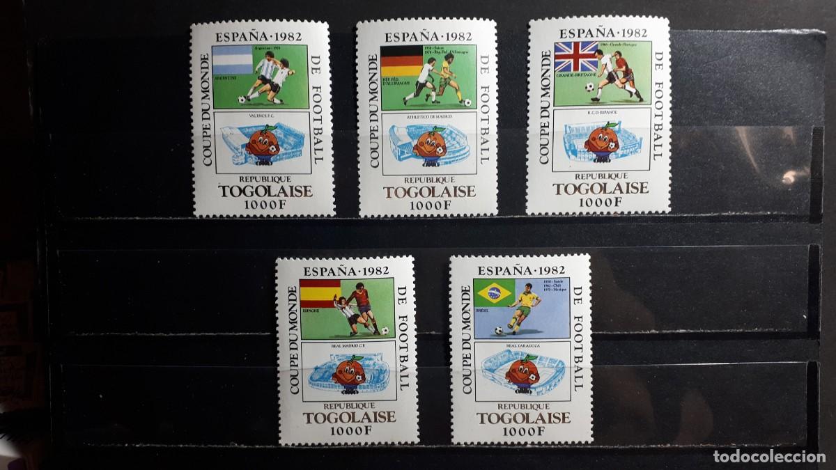 Timbres: TOGO. A&Ntilde;O 1981. **. YVERT 1051/5