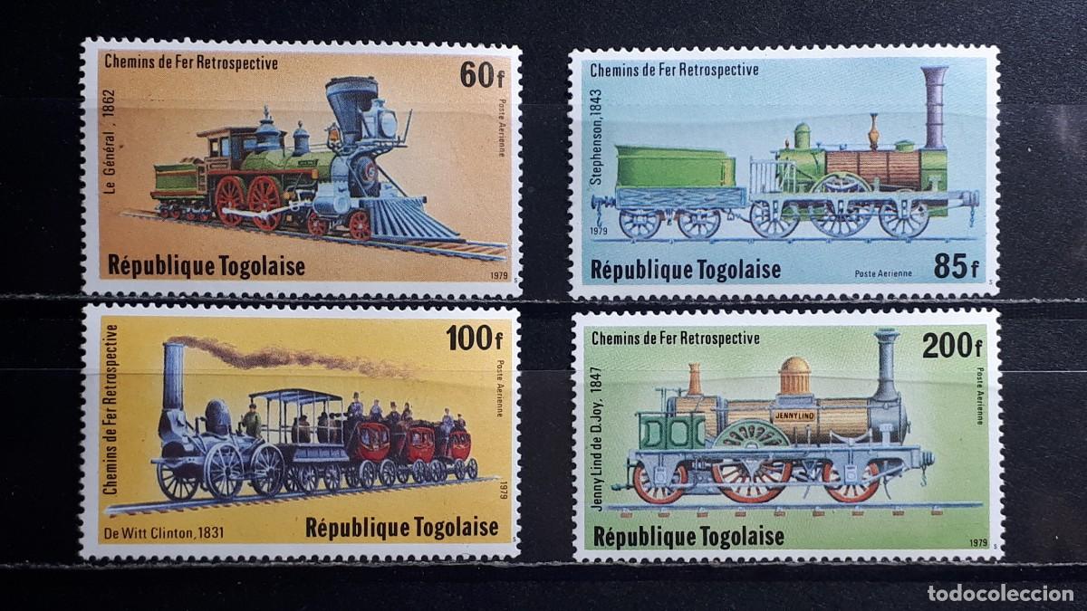Sellos: TOGO. A&Ntilde;O 1979. **. YVERT A&eacute;reo 390/3