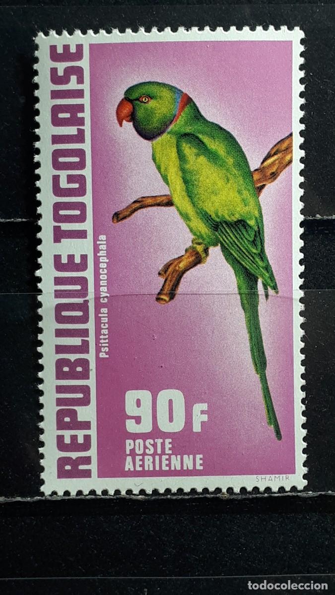 Sellos: TOGO. A&Ntilde;O 1972. **. YVERT A&eacute;reo 184