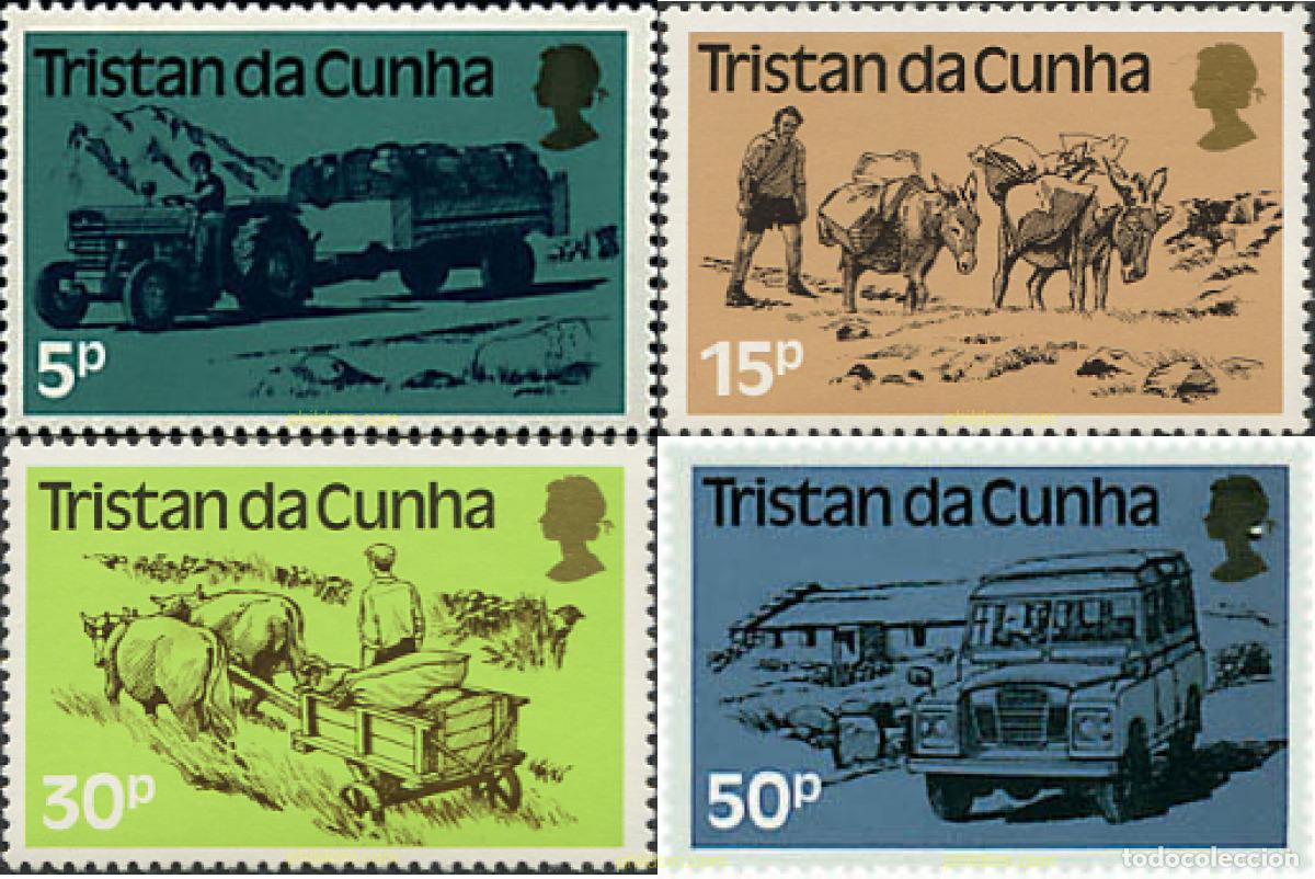 Sellos: 49136 MNH TRISTAN DA CUNHA 1983 MEDIOS DE TRANSPORTE