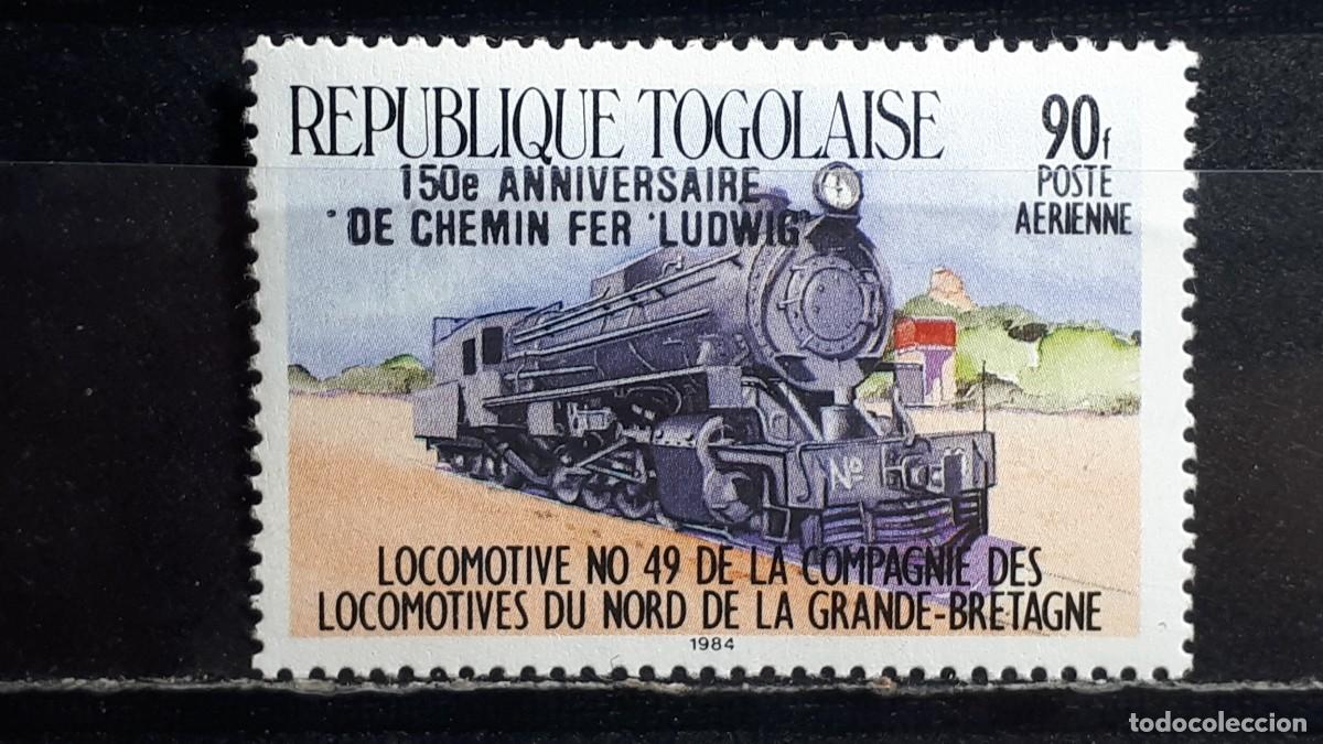Timbres: TOGO. A&Ntilde;O 1984. **. YVERT A&eacute;reo 527