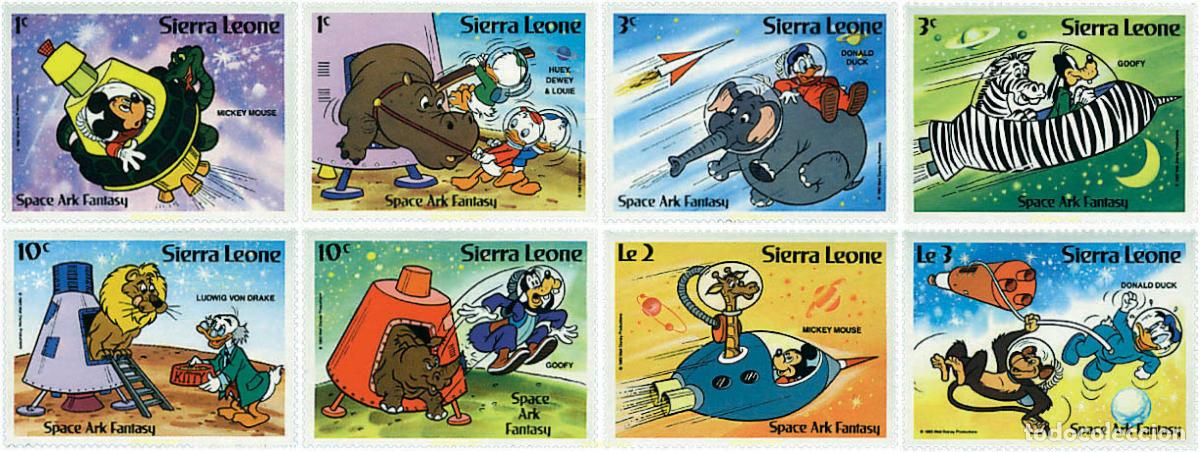 Timbres: 49017 MNH SIERRA LEONA 1983 NAVIDAD. FANTASIA ESPACIAL