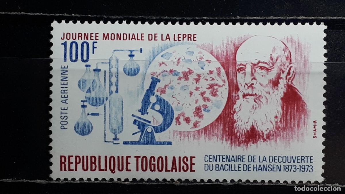 Timbres: TOGO. A&Ntilde;O 1973. **. YVERT A&eacute;reo 196