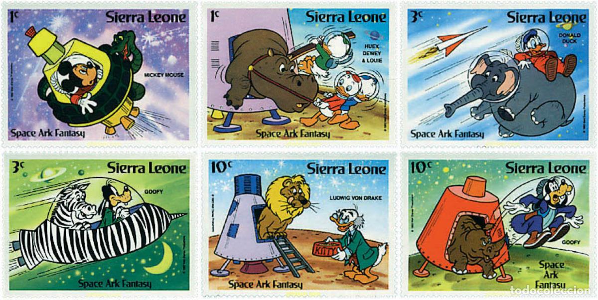 Timbres: 598058 MNH SIERRA LEONA 1983 NAVIDAD. FANTASIA ESPACIAL