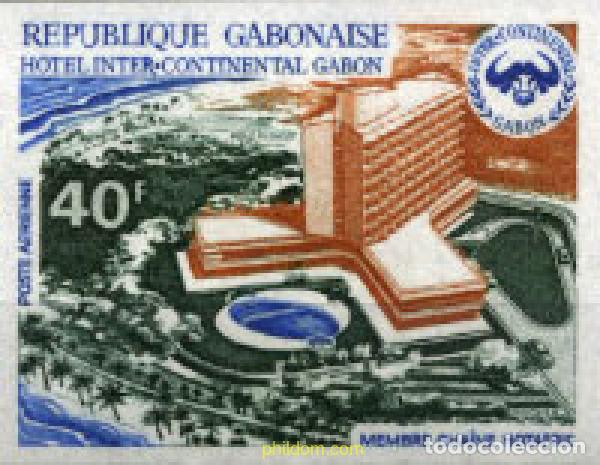 Timbres: 19527 MNH GABON 1972 HOTEL INTERCONTINENTAL GABON