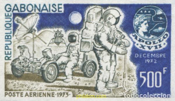 Timbres: 19528 MNH GABON 1973 APOLLO XVII