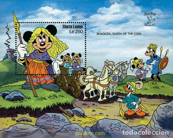 Sellos: 231732 MNH SIERRA LEONA 1990 LONDON 90. EXPOSICION FILATELICA INTERNACIONAL