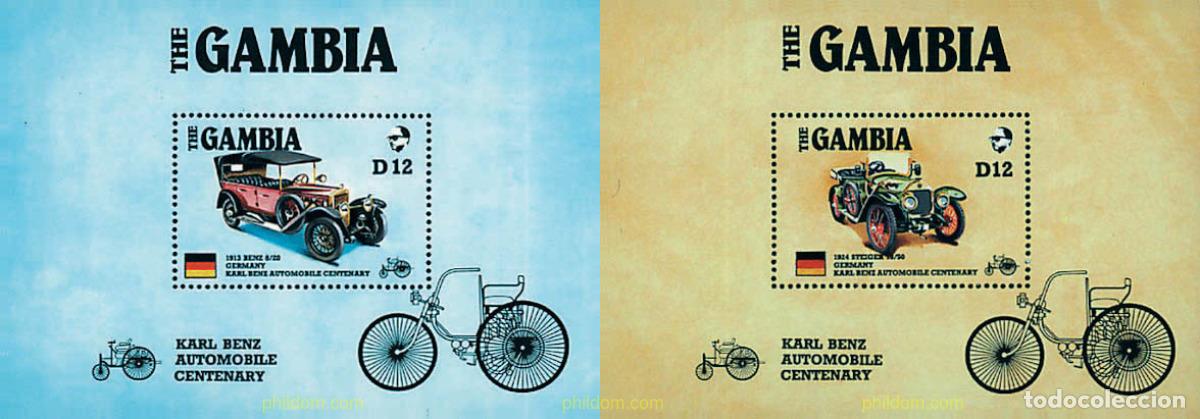 Sellos: 41151 MNH GAMBIA 1986 AMERIPEX 86. EXPOSICION FILATELICA INTERNACIONAL