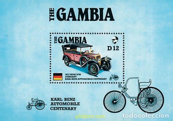Sellos: 316762 MNH GAMBIA 1986 AMERIPEX 86. EXPOSICION FILATELICA INTERNACIONAL