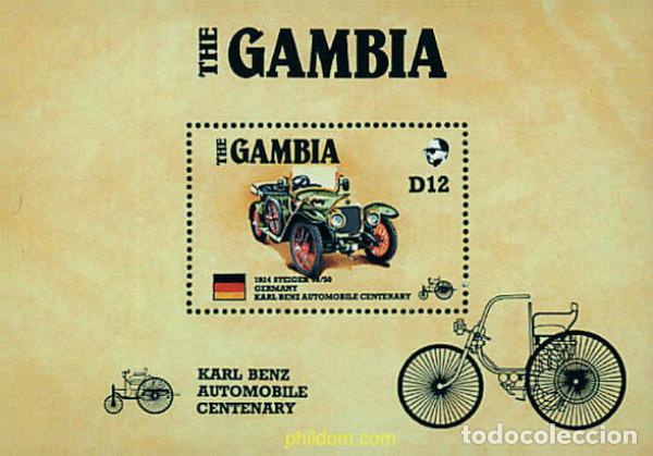Sellos: 316764 MNH GAMBIA 1986 AMERIPEX 86. EXPOSICION FILATELICA INTERNACIONAL