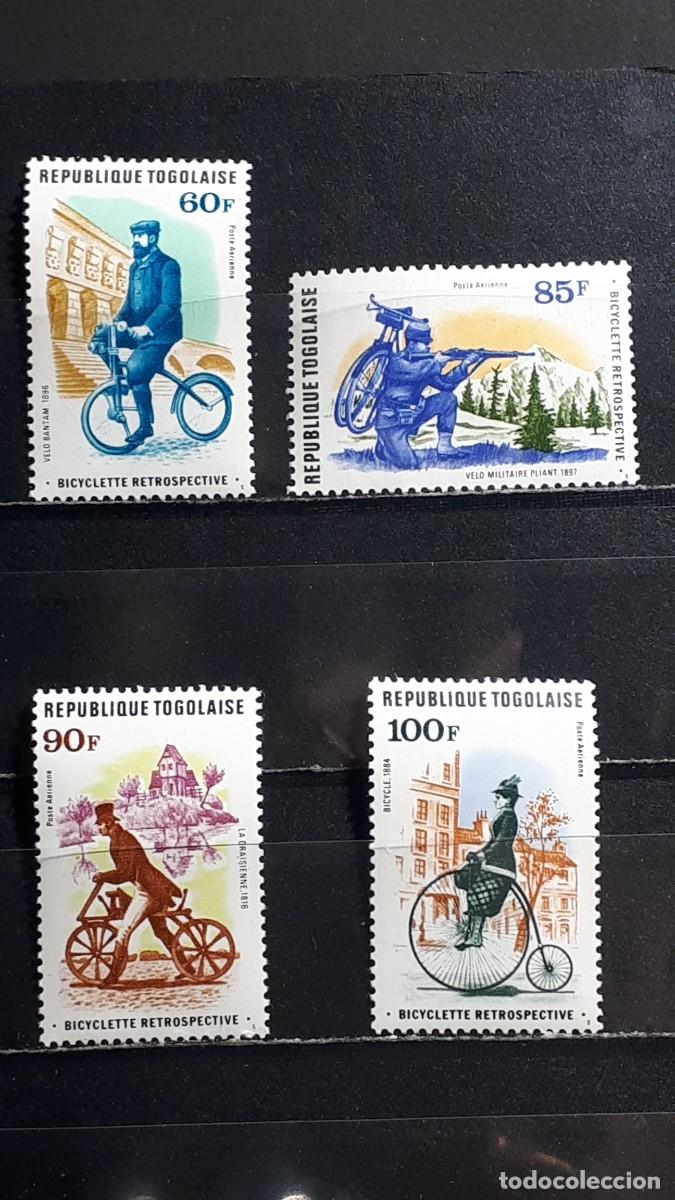 Sellos: TOGO. A&Ntilde;O 1978. **. YVERT A&eacute;reo 352/5