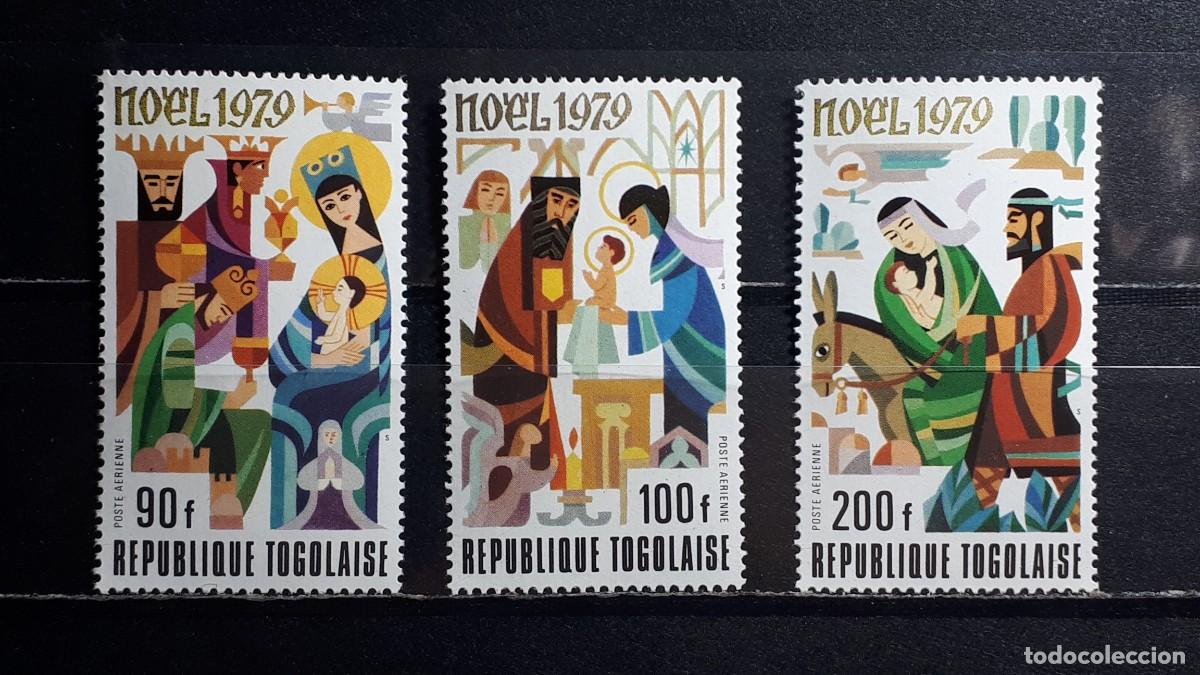 Timbres: TOGO. A&Ntilde;O 1979. **. YVERT A&eacute;reo 401/3