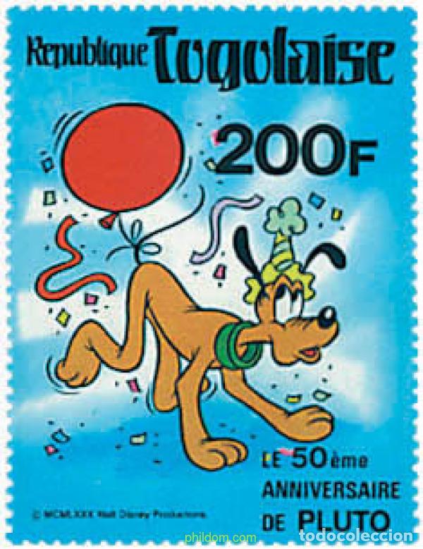 Briefmarken: 72766 MNH TOGO 1980 50 ANIVERSARIO DE PLUTO
