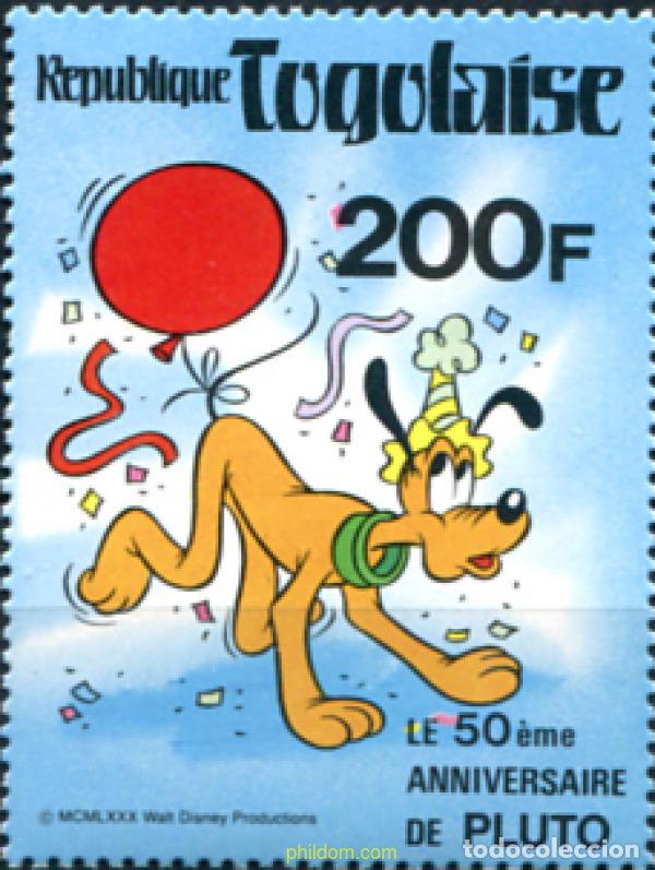 Timbres: 124406 MNH TOGO 1980 50 ANIVERSARIO DE PLUTO