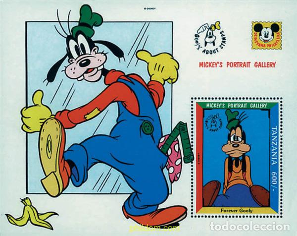 Timbres: 365271 MNH TANZANIA 1992 RETRATOS DE LA FAMILIA DE MICKEY
