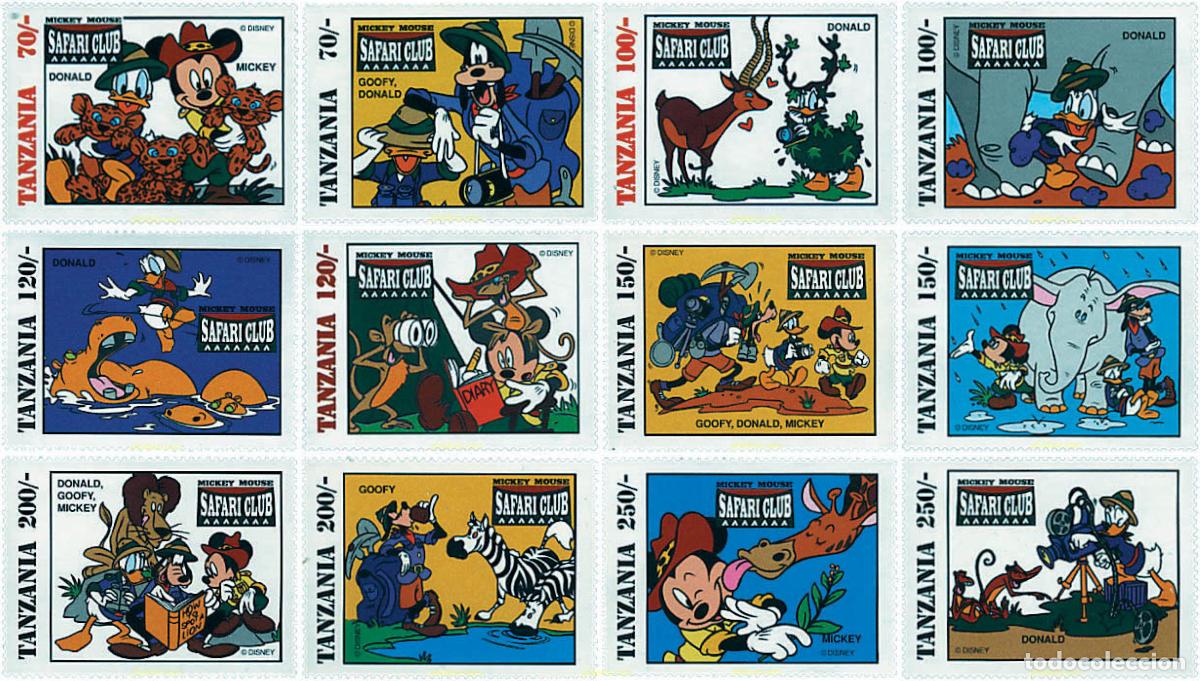 Timbres: 48330 MNH TANZANIA 1994 SAFARI CLUB