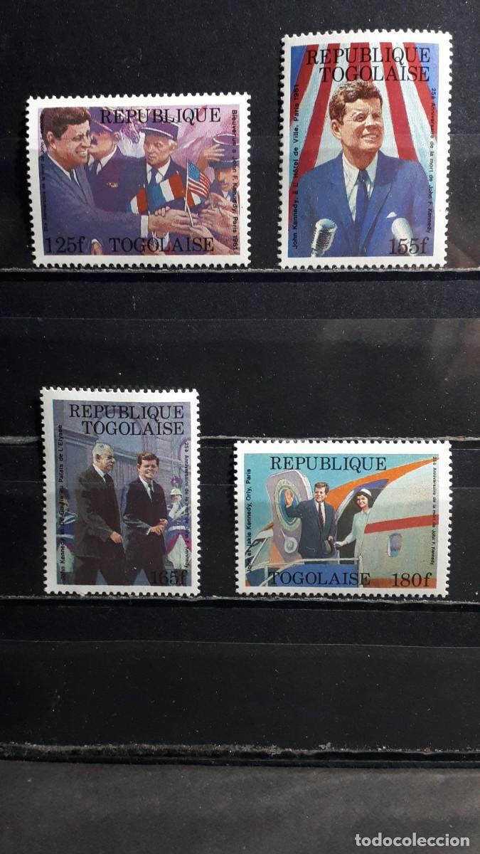Timbres: TOGO. A&Ntilde;O 1988. **. YVERT 1246/9