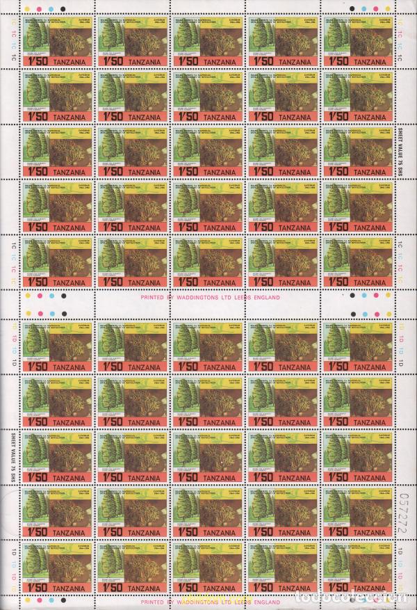 Briefmarken: 616985 MNH TANZANIA 1984 20 ANIVERSARIO DE LA REVOLUCION DE ZANZIBAR