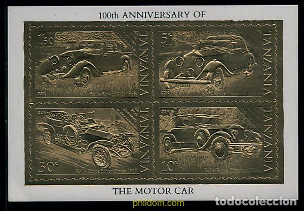 Stamps: 21758 MNH TANZANIA 1986 CENTENARIO DEL AUTOMOVIL