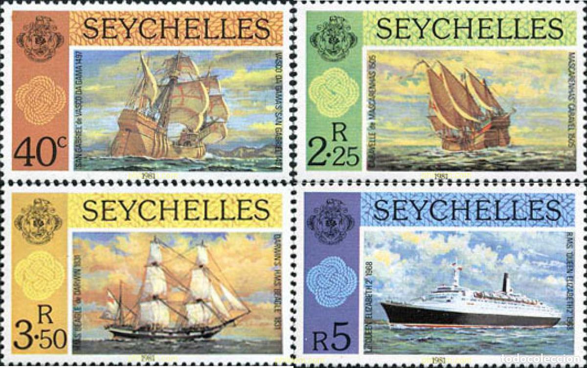 Sellos: 43409 MNH SEYCHELLES 1981 BARCOS