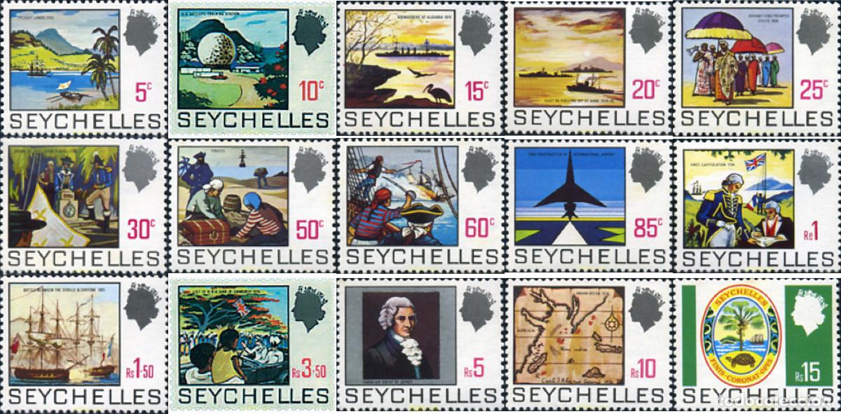 Sellos: 43406 MNH SEYCHELLES 1969 MOTIVOS VARIOS