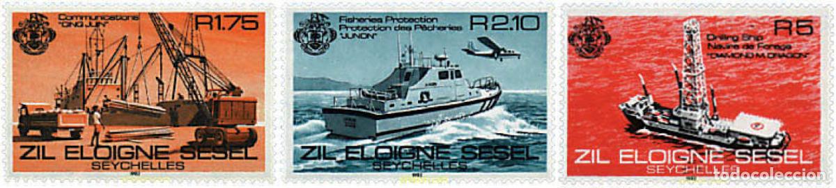 Sellos: 57944 MNH SEYCHELLES. Zil Eloigne Sesel 1982 ACTIVIDADES EN LAS ISLAS