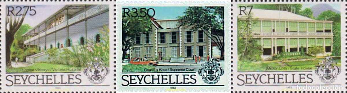 Sellos: 651802 MNH SEYCHELLES 1983 CONSTRUCCIONES IMPORTANTES