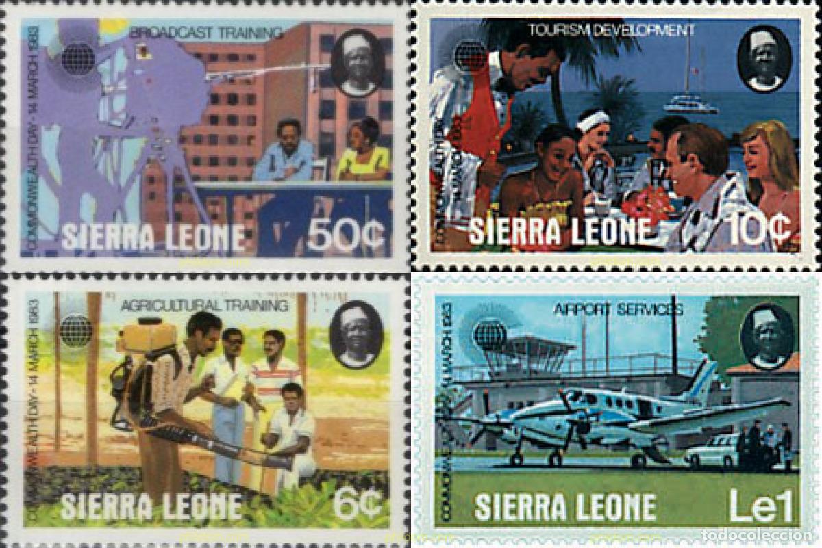 Sellos: 43478 MNH SIERRA LEONA 1983 DIA DE LA COMMONWEALTH