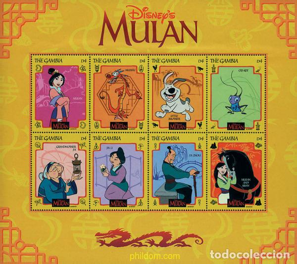 Sellos: 185330 MNH GAMBIA 1998 MULAN