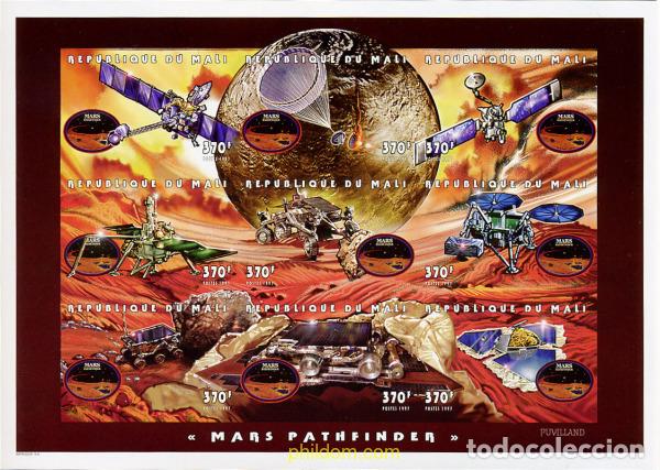 Sellos: 12882 MNH MALI 1997 SONDA ESPACIAL MARTE PATHFINDER