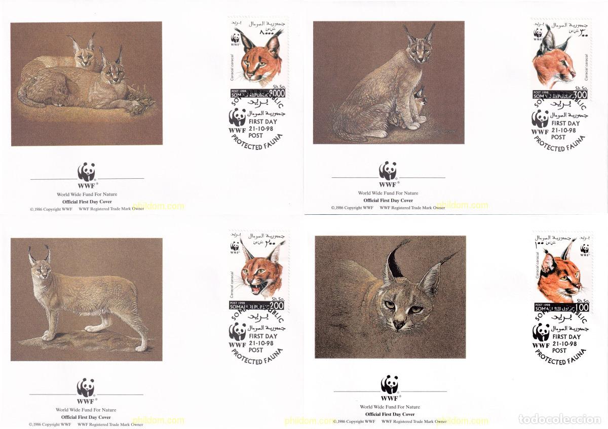 Sellos: 23239 MNH SOMALIA. Rep&uacute;blica 1998 CARACAL