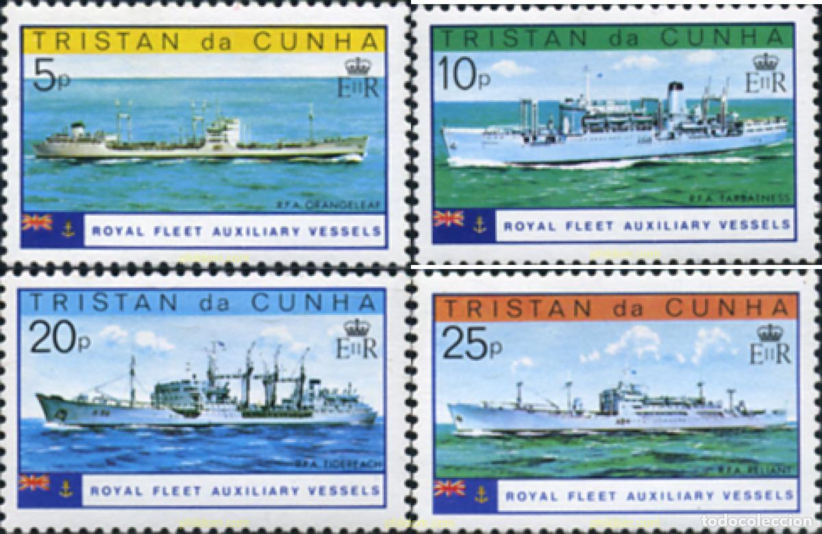 Sellos: 42770 MNH TRISTAN DA CUNHA 1978 BARCOS