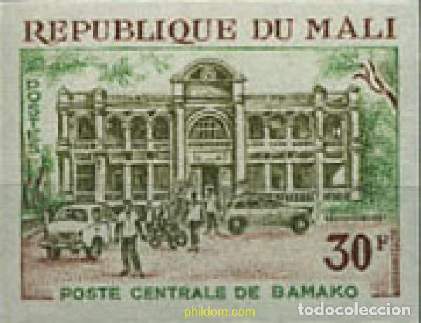Sellos: 221296 MNH MALI 1970 EDIFICIOS PUBLICOS
