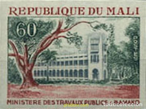 Sellos: 221298 MNH MALI 1970 EDIFICIOS PUBLICOS