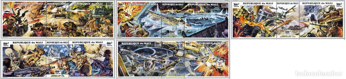 Sellos: 6807 MNH MALI 1994 50 ANIVERSARIO DEL DESEMBARCO DE NORMANDIA