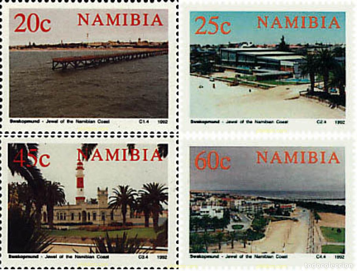 Sellos: 44745 MNH NAMIBIA 1992 CENTENARIO DE SWAKOPMUND