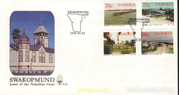 Sellos: 417676 MNH NAMIBIA 1992 CENTENARIO DE SWAKOPMUND